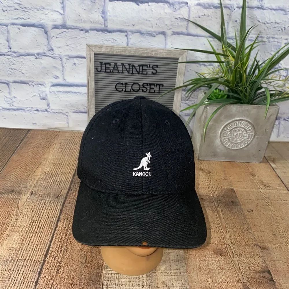 Logo Wool FlexFit Fitted Baseball Cap